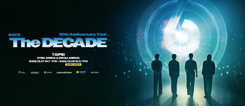 DAY6 10th Anniversary Tour ＜The DECADE＞ in TAIPEI
