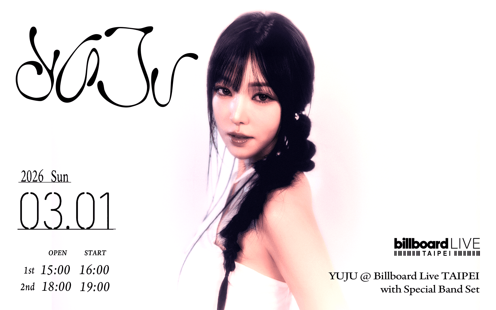 YUJU @ Billboard Live TAIPEI with Special Band Set